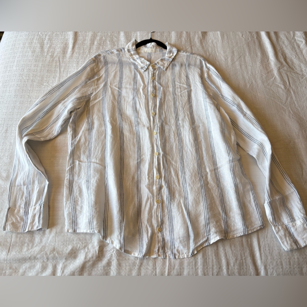 CP Shades Linen Romy Shirt - Picture 11 of 12